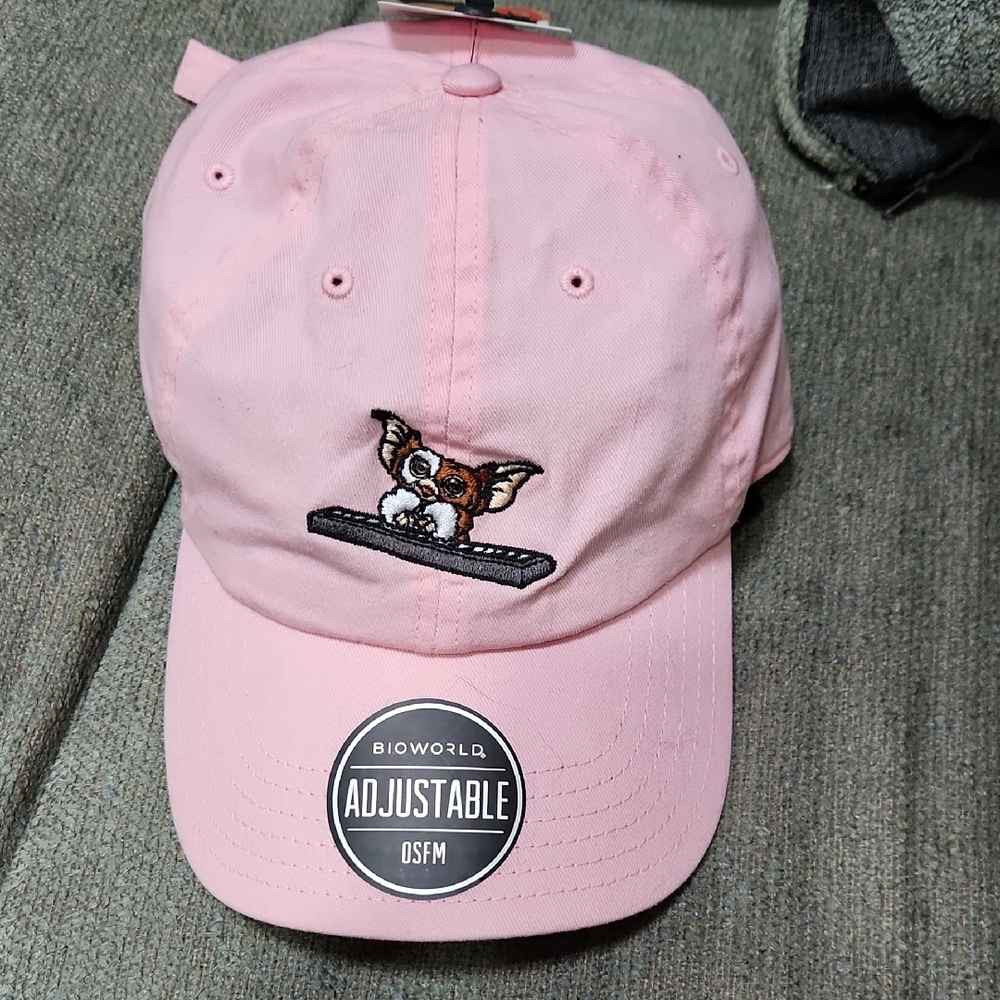 Bioworld GIZMO GREMLINS◇Pink Kids Hat with Cute Embroidery◇One Size Fits Most